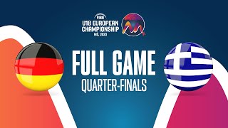 QUARTER-FINALS : Germany v Greece | Full Basketball Game