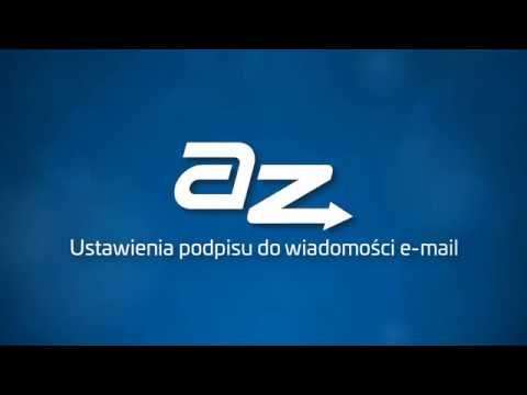 Jak ustawić własny podpis do wiadomości e-mail?