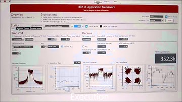 Demo:Implementation of IEEE 802.11p Transceiver Using USRP-RIO by LabVIEW Communications