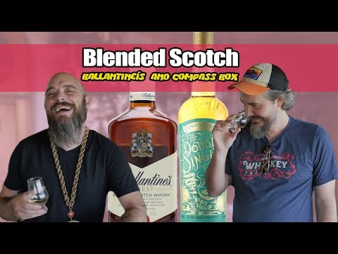 Ballantine’s Blended Scotch With + The Double Single from Compass Box