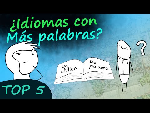 Video: ¿Qué idioma tiene más palabras de vocabulario?