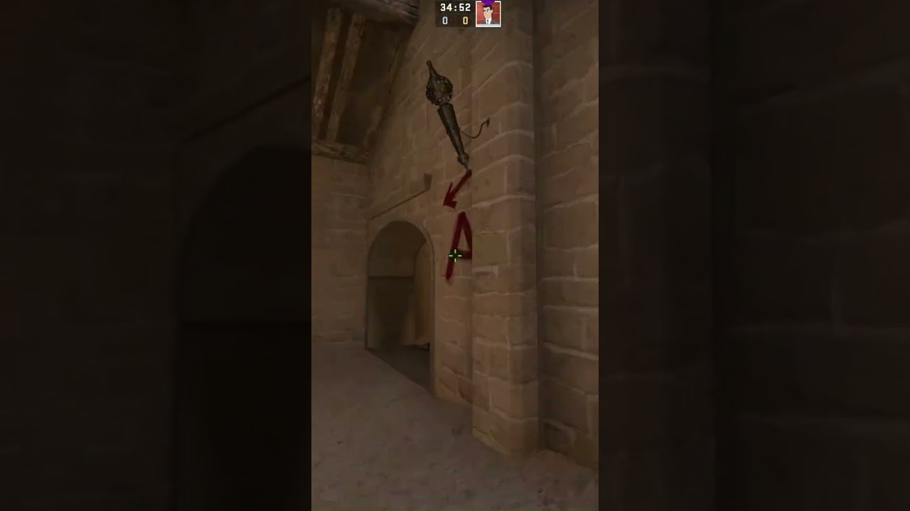 Mirage : Basic 64 tick smokes to control A site 