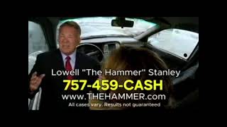 Lowell "The Hammer" Stanley  commercials