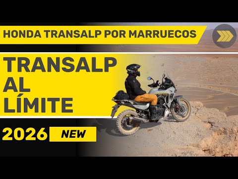 Honda Transalp 2025 | De las montañas del Atlas a las dunas: prueba real de aventura