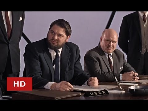 USA Soviet Heated Argument You Only Live Twice 1967 