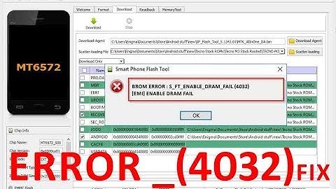 How to FIX SP Flash Tool Error 4032_Click Now Video Description