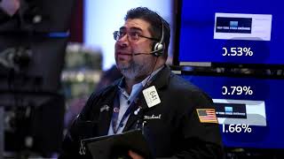 U.S. stocks end lower as Ukraine fears eclipse jobs data
