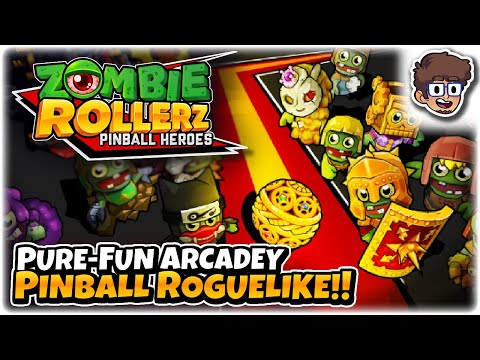 PURE-FUN ARCADEY PINBALL ROGUELIKE! | Let's Try Zombie Rollerz: Pinball Heroes