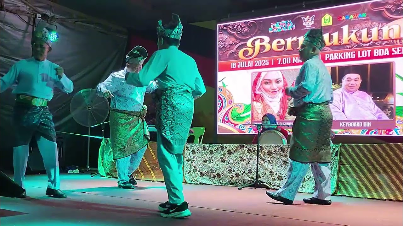 Bermukun || gendang & berpantun Dayang Azura & Puan Mastura Part 2