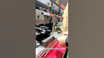 Hogi all-electric mini servoCNC press brake,processing precision sheet metal#machine #mini #electric