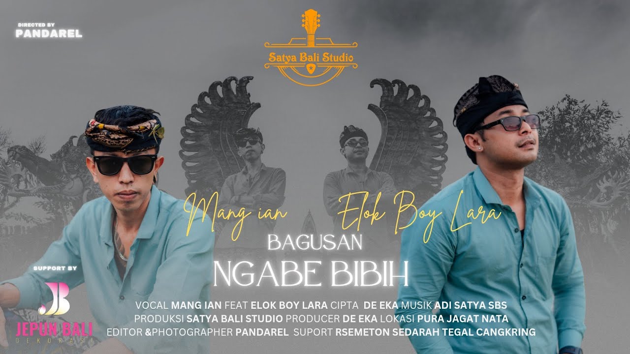 Bagusan Ngabe Bibih //Mang ian Feat Elok Boy Lara// Official Video//Lagu2025 // Satya Bali StudioSBS