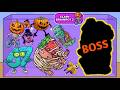 Scary Brainrot 2 🔥| Merge fellas Gameplay | walkthrough Reaching max Level | Most ever mode game