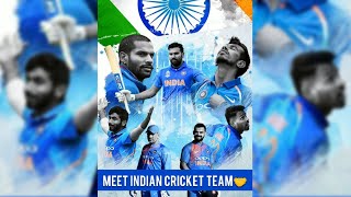 Meet Indian Cricket Team ? #promo #indiancricket #cricket #short #youtubeshort #india #crickfoot