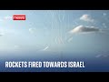 Israel-Hamas war: Rockets fired towards Israel