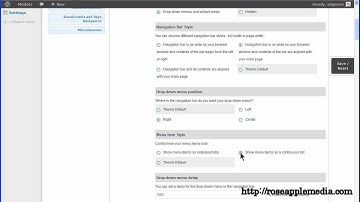 Creating the Navigation Bars