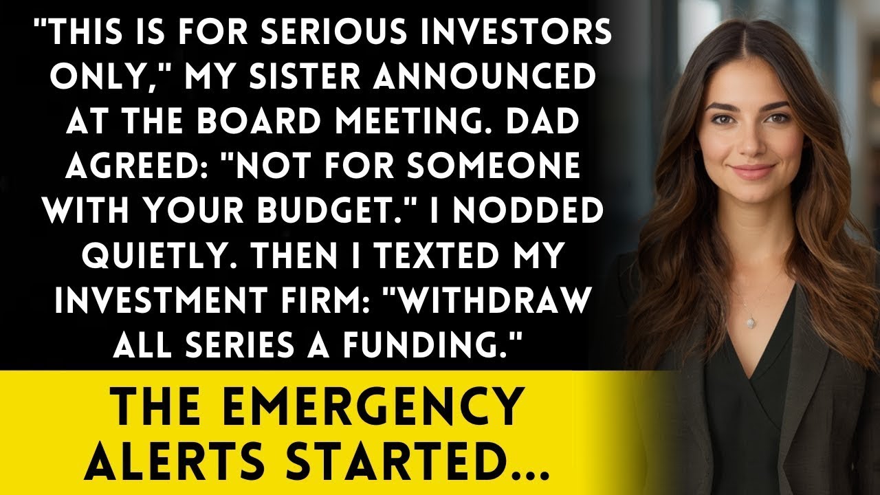 Sister Said 'You Can't Afford To Invest' In Her Startup   I've Been Their 94M Silent Partner