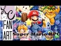 Super Mario RPG Legend of the 7 Stars Fan Art (Copic Marker Illustration)