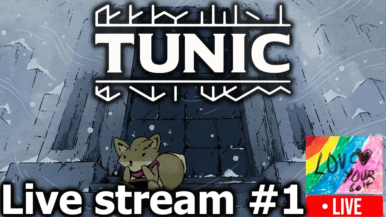 Gaming with Grief Live Stream--for Charity! | Tunic Ep. 1