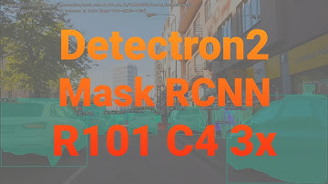 Detectron2: Mask RCNN R101 C4 3x