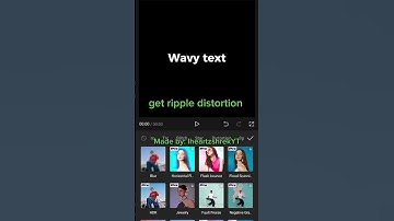 Wavy text tutorial! #edit #tutorial