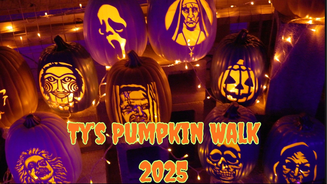 Удивительная выставка тыквенных фонарей (Tys Pumpkin Walk 2025)