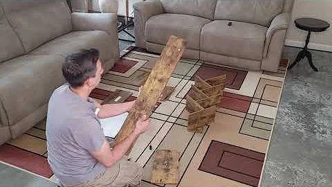 BOOKCASE TREE unique looking unboxing and assembly | how to assemble a bookcase