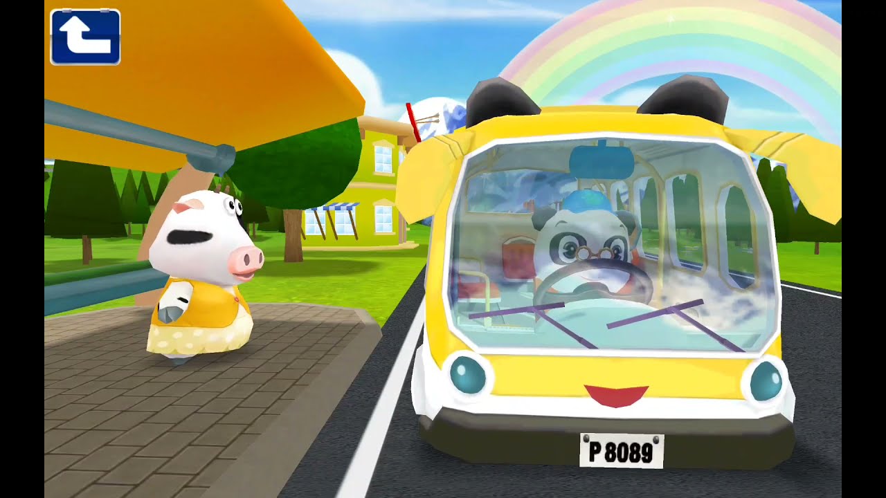 Dr Panda App - Dr Panda's Bus Driver - For Kids 3 to 5 years old
