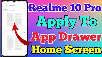Realme 10 Pro 5g App Drawer Setting Kaise On Kare // How To App Drawer Setting On Realme 10 Pro 5g