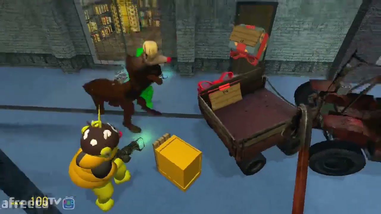 [복구_가이코 게리모드]선물을 전해주는 산타클로스 상황극