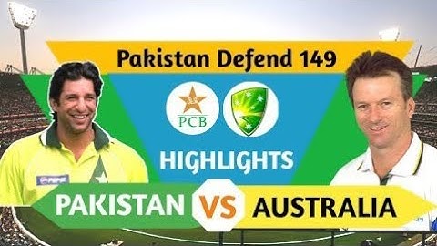 Pakistan defend 149 against Australia | Pakistan vs Australia 1997 ODI Highlights