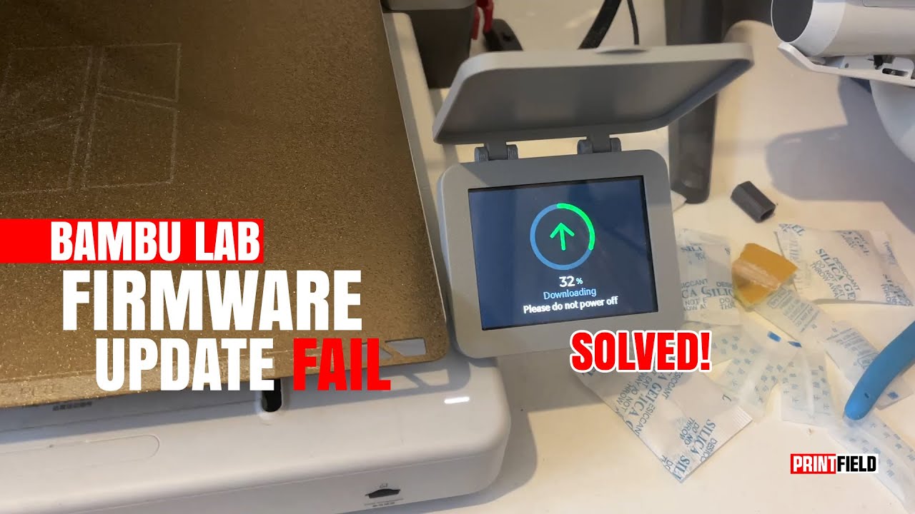 What to Do When Bambu Lab Printer Stucks on Firmware Update | SOLVED ...