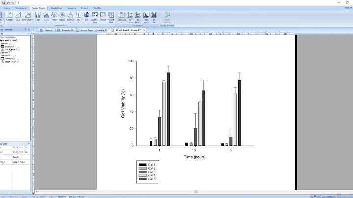 SigmaPlot - Creating Simple Bar Graph and Grouped Bar Graph with Error Bars, by Şeyda Nur GİRGİN