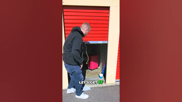 I Bought a Storage Unit For $25! Look What I Found! #money #shorts #reels #cash #hustle