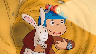 George's Underground Rescue! 🐵 Curious George | Animal Friends