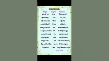 Learn Kannada through Telugu & English....#Telugu #kannada #trending #reels #memes #learnkannada