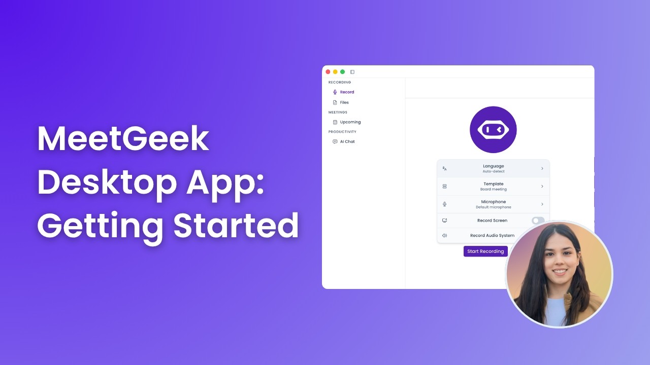 MeetGeek Desktop App: Getting Started — video thumbnail