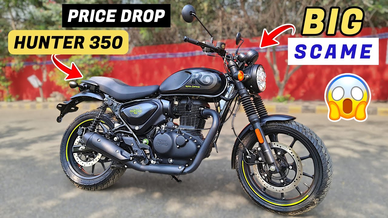 New Royal Enfield Hunter 350 Price Drop 2026 Model Full Detail Review | Hunter 350 Top Speed, Mileag