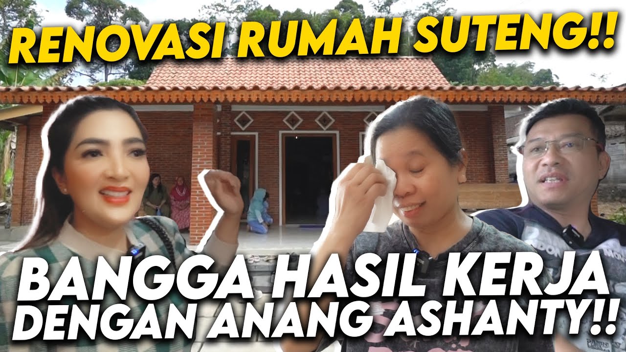 ASHANTY ANANG TERHARU!! MELIHAT HASIL KERJA KERAS UTENG UNTUK BANGUN RUMAH SEBESAR INI DI SALATIGA!!