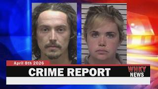 KIDNAPPING ARREST, WOMAN CHARGED WITH ASSAULTING OFFICER | WHKY Crime Report, Weds. 4/8/26