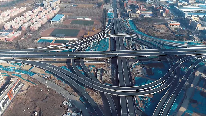 The overpass of Science Avenue, West Fourth Ring Road, Zhengzhou - DayDayNews