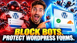 Stop Bots From Protecting Your WordPress Forms With Cloudflare Turnstile (Improved UI)