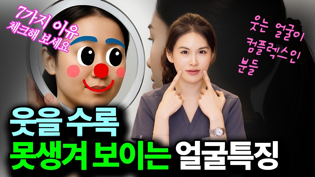 웃으면 갑자기 못생겨지는 이유… 당신도 해당될 수 있습니다