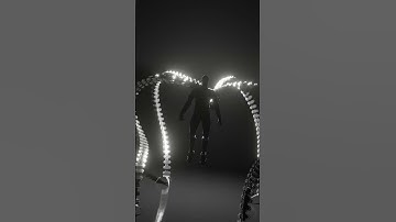 #shorts Octopus Arm 3D Model Animation | GG Brand Design