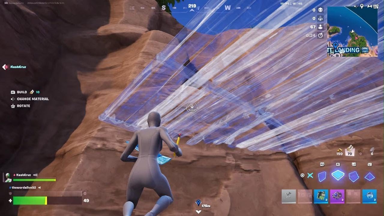 Fortnite battle royale me and my friend are not aloud to use guns