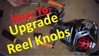 How to Change or Install Knobs and Bearings on Fishing Reel