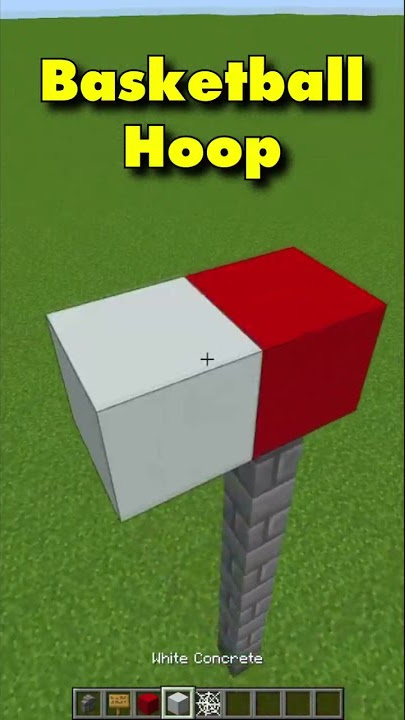 Simple SPORTS Minecraft Build Hack! 😄 #shorts