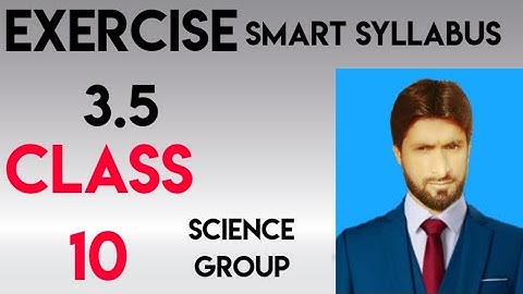 Math  ex3.5 class10 smart Syllabus|10th math science Group| ex 3.5 10th math |math10th exercise 3.5