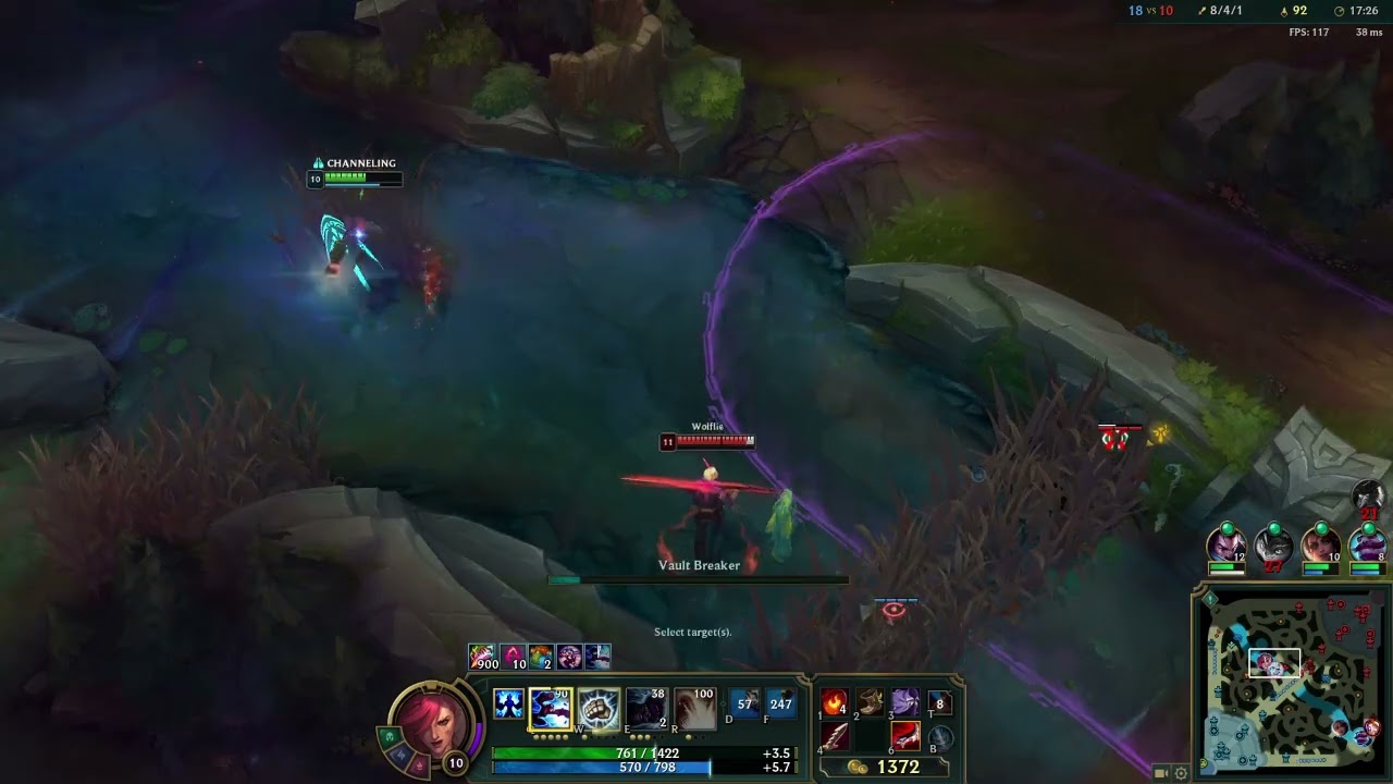 Glass Cannon Vi melting Viego from 100 to 0 1v1 