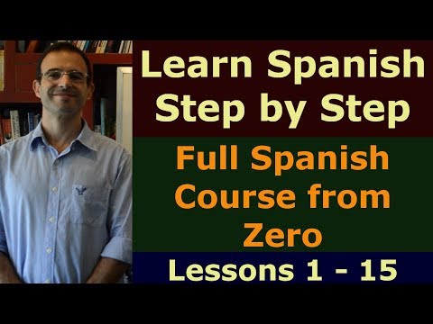 Spanisch lernen KOSTENLOS - Vollständiger Spanischkurs von Zero
