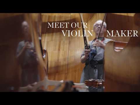 Vienna Philharmonic's violin maker Wilfried Ramsaier-Gorbach